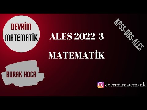 ALES (2022-3) Matematik