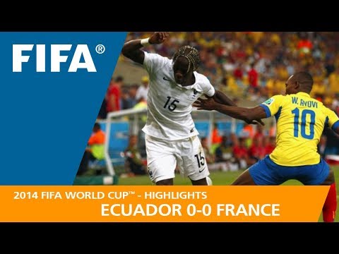 Video: Piala Dunia FIFA 2014: Bagaimana Pertandingan Ekuador - Prancis