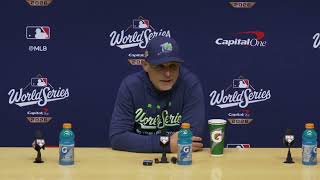 World Series Post Game: Rays Manager Kevin Cash on Game 2 Loss