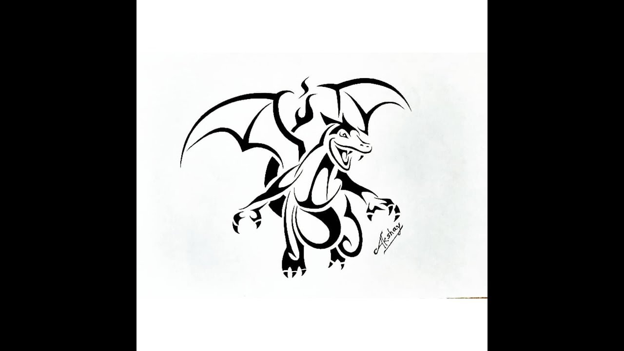 Charizard Firestorm COMMISSION by Canyx on deviantART  Pokemon tattoo Tribal  tattoos Dragon tattoo drawing