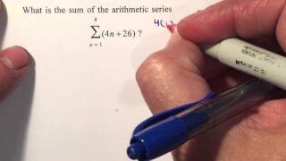P3 Alg 2 Unit 6 - Summation Notation