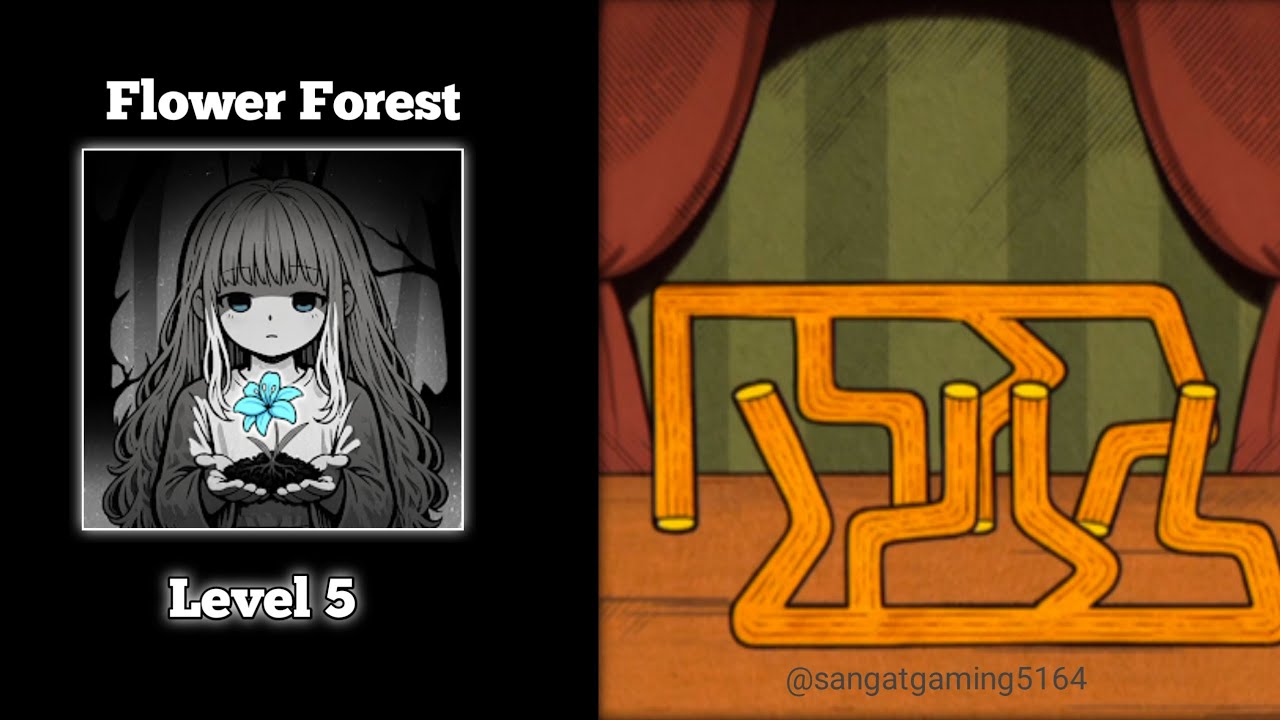 Flower forest - world puzzle Level 5 game walkthrough - YouTube