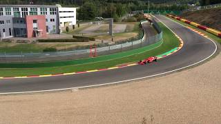 Formula 1 Belgian Grand Prix 2018, view from Bronze 17-27