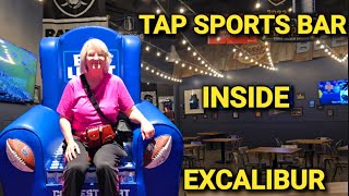 Honest Review of Tap Sports Bar at Excalibur.  Is it worth it?? screenshot 3