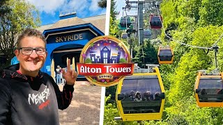 The Skyride IS BACK OPEN At Alton Towers! FULL Tour & Awesome Views!