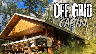 Our 60 year old Off Grid Cabin in the Forest!