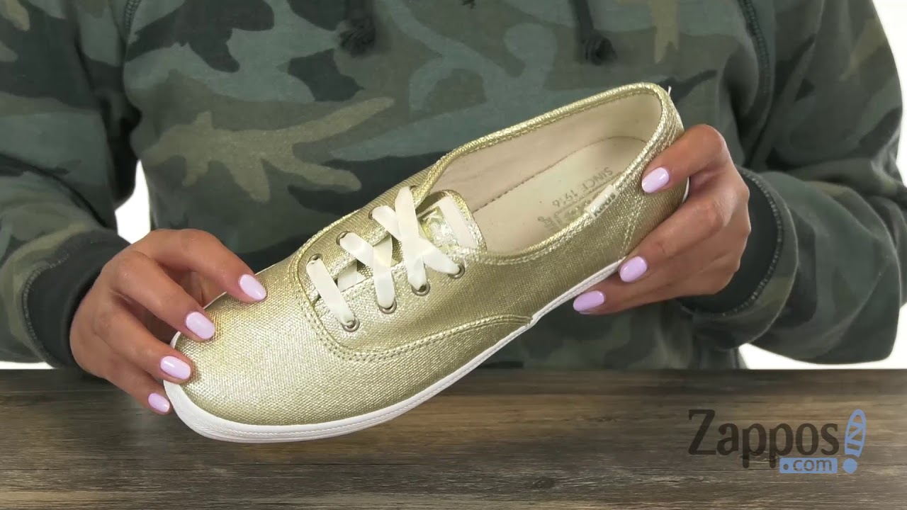 keds champion matte brushed metallic