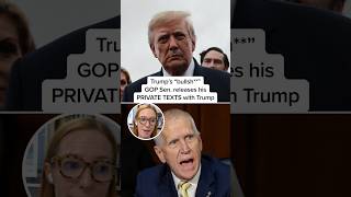 Trump's 'bullsh**': GOP Sen. releases his PRIVATE TEXTS with Trump