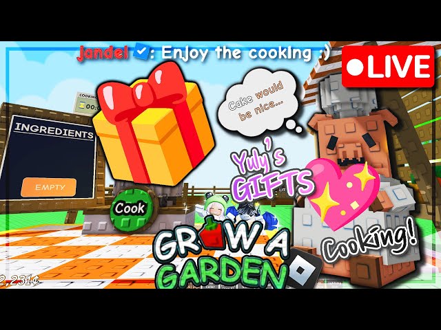 るるにゃんCarrot Club Yearlings 2025 カタログ REPLAY 🔴 LIVE | Part 2 | 08/11/25 |🎉GROW A GARDEN🌶️ Cooking