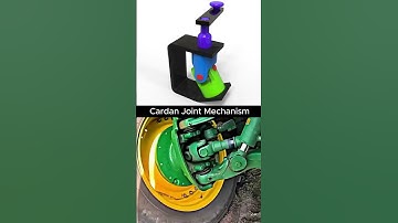 Cardan Joint Mechanism  #mechanical #mechanic #engineering #Mechanism #cardan #car