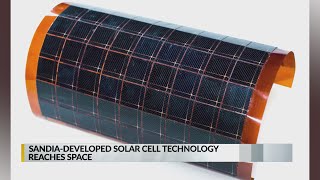 Sandia-developed solar cell technology reaches space