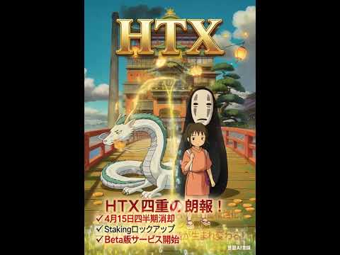 HTX 大チャンス！3月欧州合规取引所上陸、$HTX手数料75折、4.15消却、Staking Beta版上線！資金沈殿が増強！#HTX#HTXDAO​