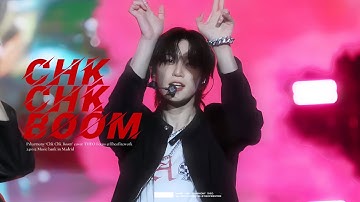 4K P1harmony ‘Chk Chk Boom’ cover THEO Focus @Theofirework 241012 Music bank in Madrid