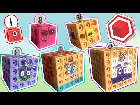 Numberblocks Giant Cube Club | Numberblocks Mathlink Cubes 1-200 + | Cubed Numbers For Kids