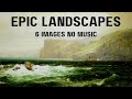 Epic landscapes fine art masterpieces museum paintings background screensaver wallpaper tv 1080p