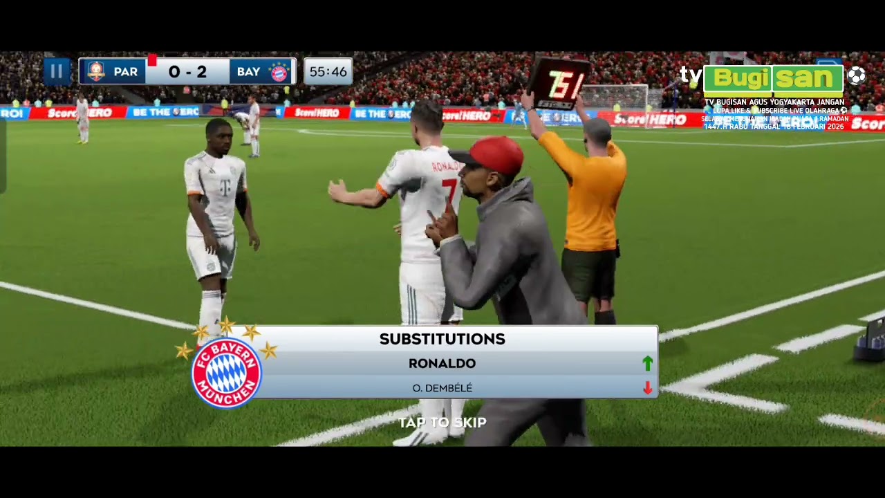 Paris SG Vs Bayern munchen Diamond Cup Champion 2026 maaf ya cuma Upload satu video geme