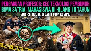 Pengakuan Ayah [PEMBUNUH]: Tragedi Berdarah Wisuda UI 1995 Terbongkar Setelah 10 Tahun Lenyap