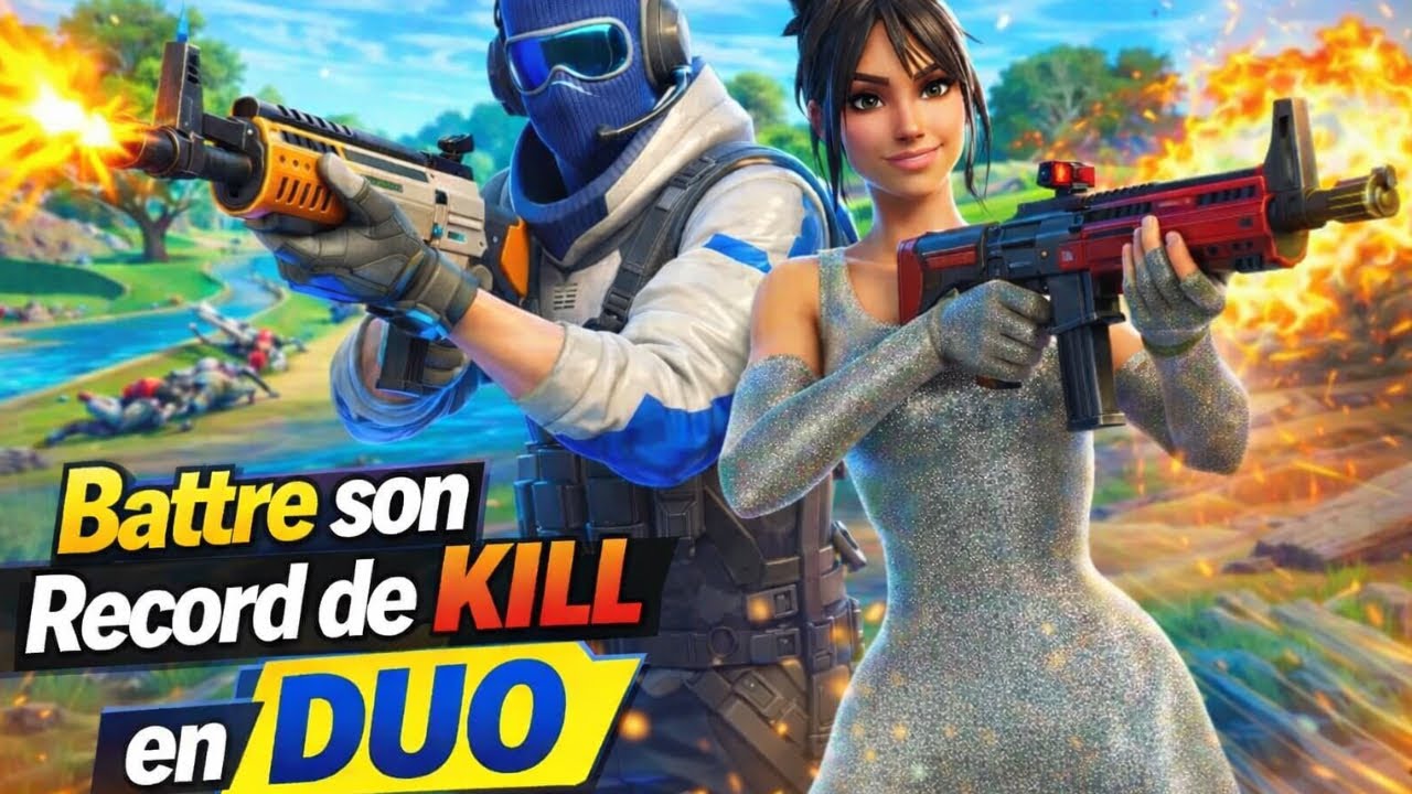 Battre Son Record de Kill En Duo Sur Fortnite !🥇
