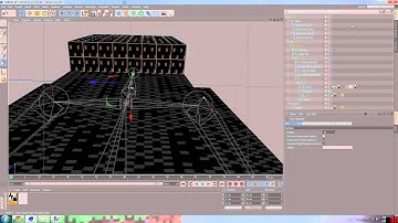Cinema 4d Timelapse - Minecraft Enderman with Teleportation Particles