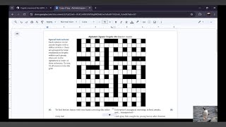 Live-solve: alphabet jigsaw (cryptic crossword) Update