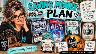 🔥 Saving Money With a Plan  Can I Budget for ALL These Savings Challenges