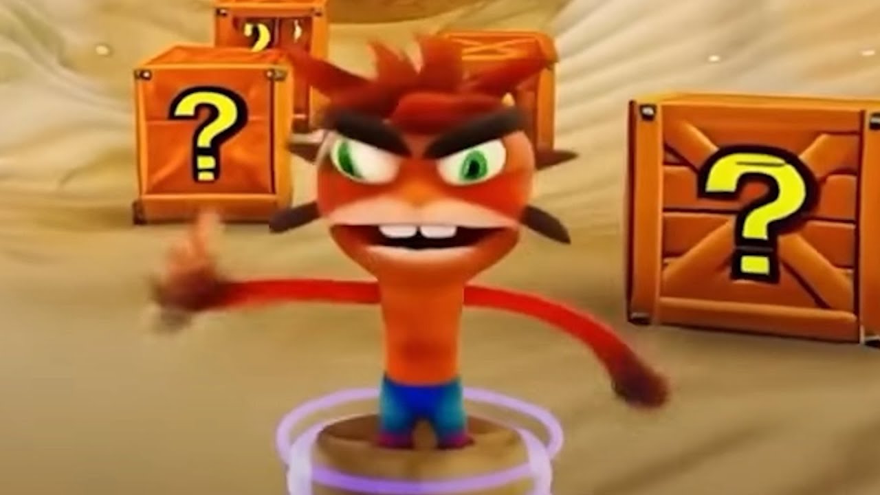 CRASH BANDICOOT ARRUINADO PELA IA