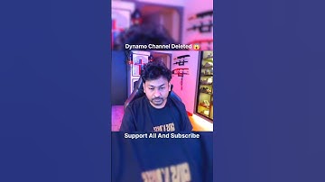 Dynamo Gaming Channel Deleted 😱 #shorts