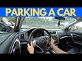 HOW TO PARK A CAR IN A PARKING LOT FOR NEW DRIVERS