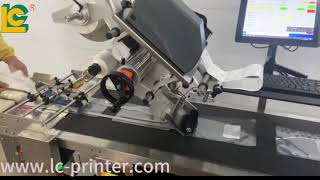 fully automatic paging flat labeling machine