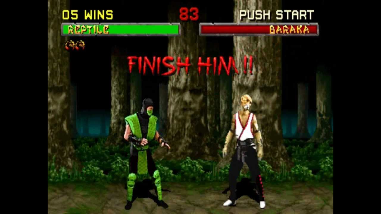Mortal Kombat 2 - Reptile Playthrough HD