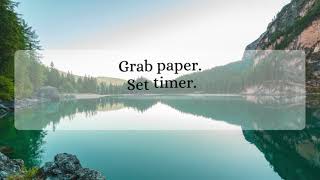 The Brain Dump Reset. Feel Mentally Cluttered This 2-Minute Brain Dump Works Every Time. (Habit 3)