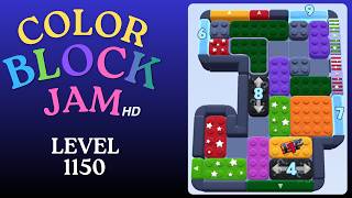 Color Block Jam Level 1150 Solution Walkthrough