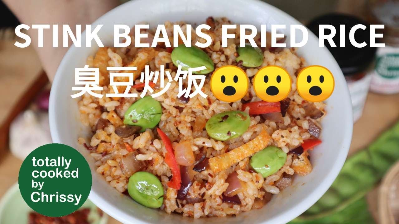 Learn To Cook This Epic Stink Beans Petai Fried Rice Easy Vegan Recipe Youtube