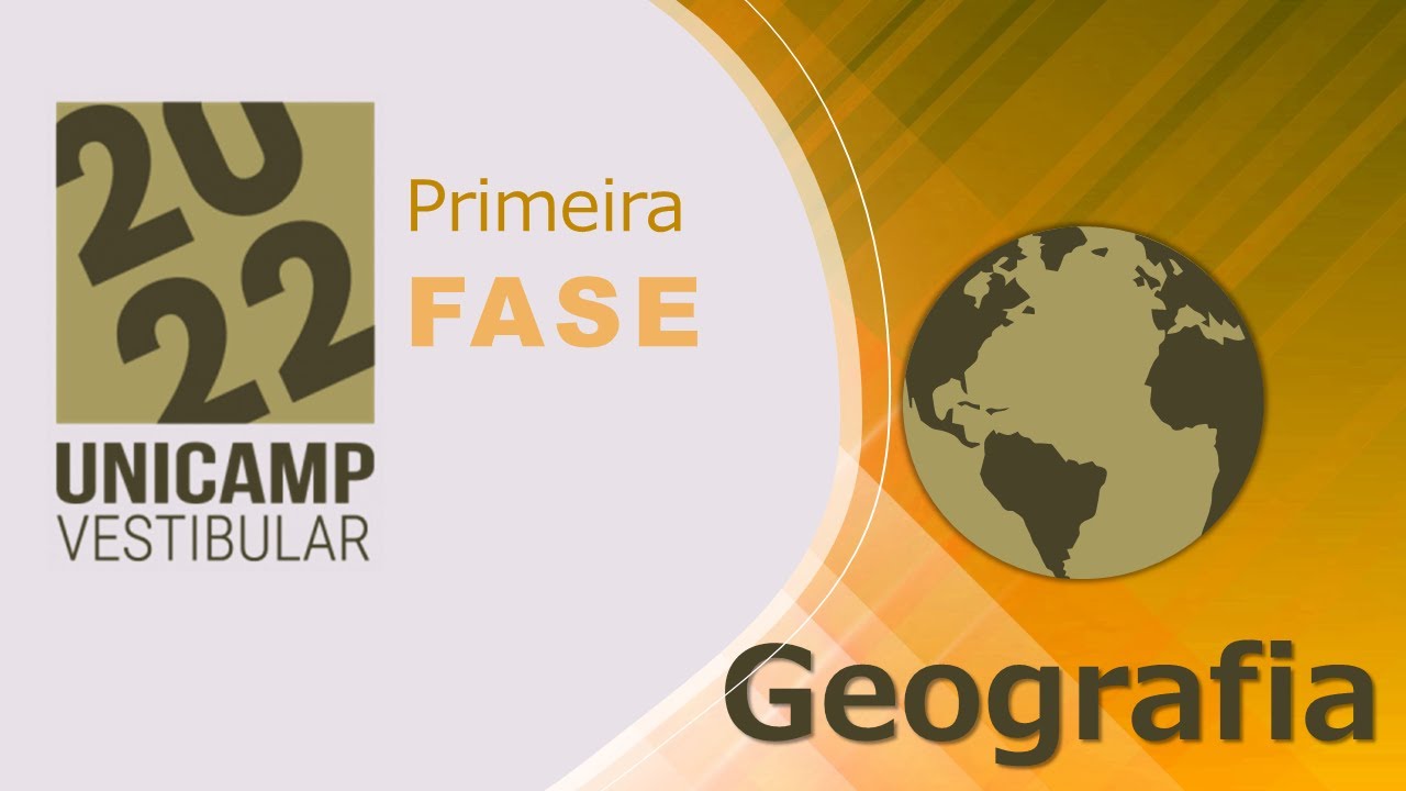 Questão 42 - Geografia - Unicamp 2022 (primeira fase)