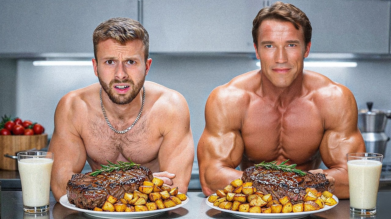 Я попробовал диету Арнольда Шварценеггера на 6000 калорий для набора массы