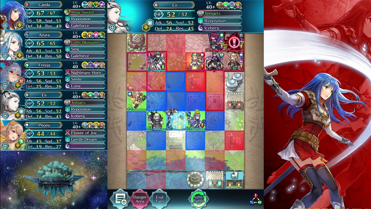 [FEH] Cruise week - Aether Raids Battle Dump #16 [Light]