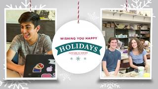 Happy Holidays from Newark Academy!