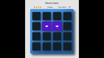 Memory Game Demo 1