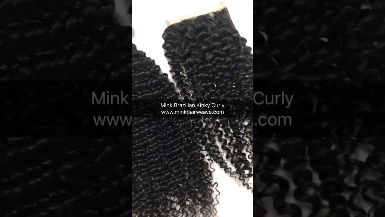 NEW ARRIVIAL MINK BRAZILIAN KINKY CURLY