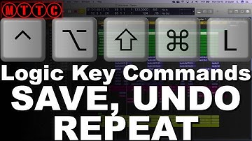 Logic Pro X Key Commands: Select All, Repeat, Undo and Save | MTTC