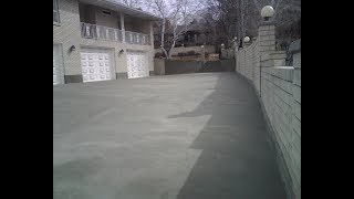 Resurfacing A 20-Year Old Driveway