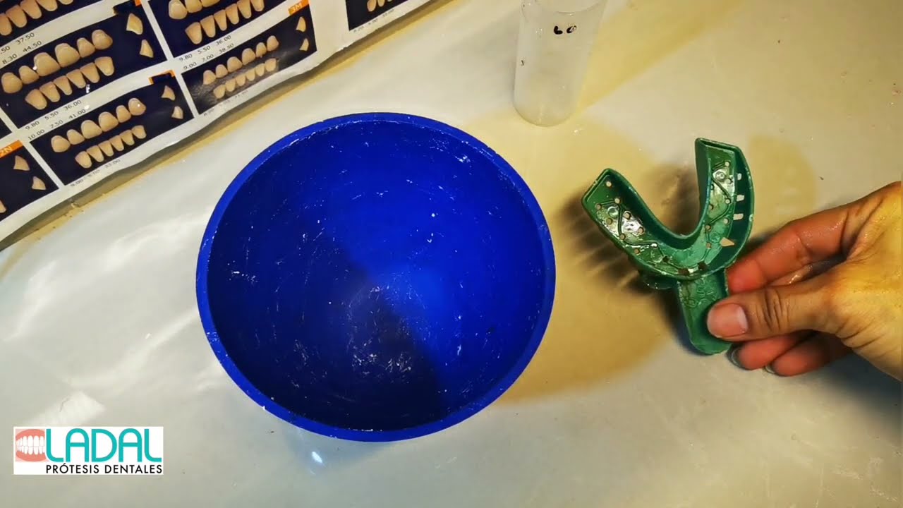 TOMA DE IMPRESION DENTAL CORRECTA. experimento/demostración personal