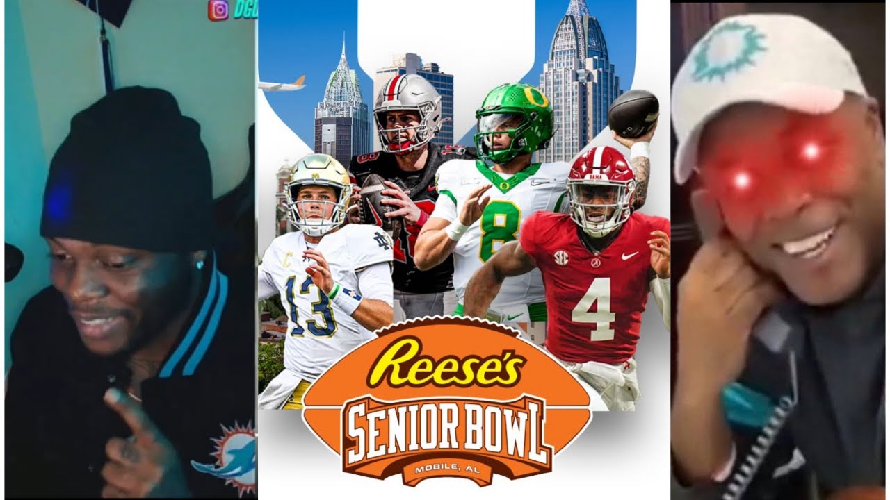 DG Reacts To All Days Of Senior Bowl Practice ! Top Miami Dolphins Targets
