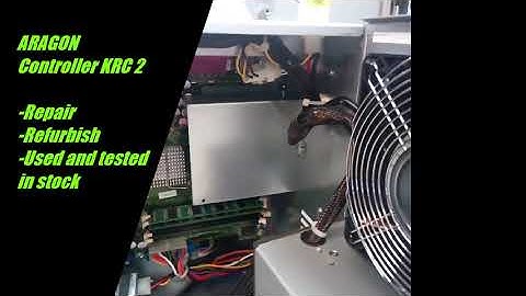 ARAGON, Refurbishment KUKA Roboter KRC2/ed05, #aragonrobotics