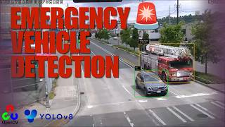 Real-Time Emergency Vehicle Detection | Using Custom trained YOLO model