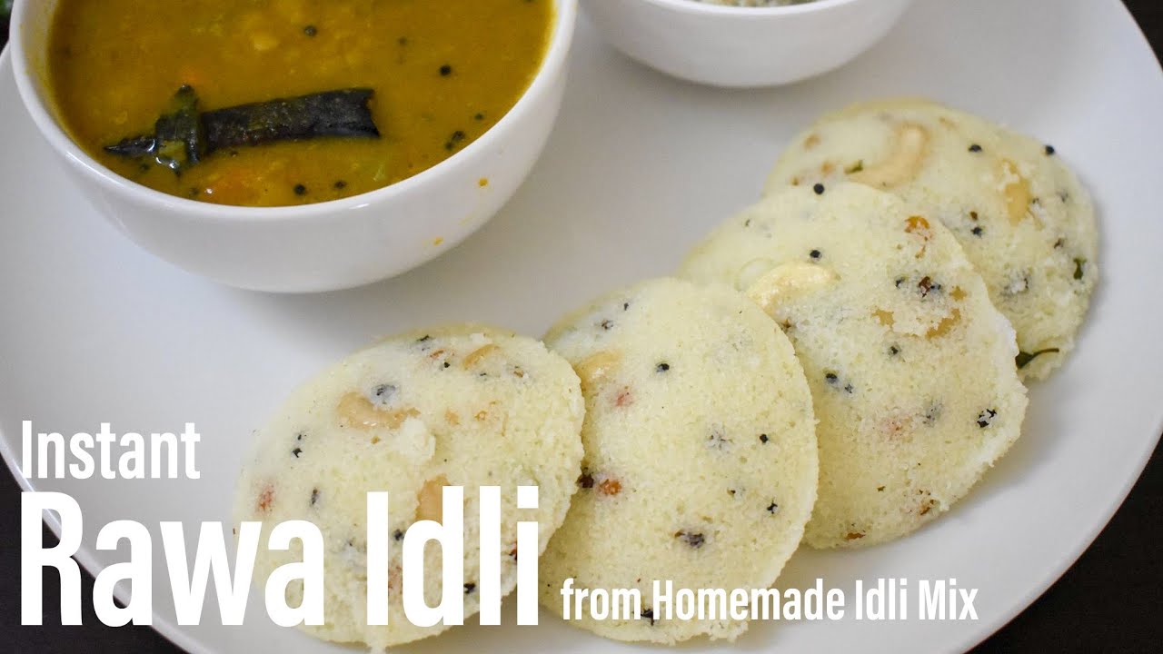 Rawa Idli with HOMEMADE instant mix | idli/upma homemade instant mix | Best Bites