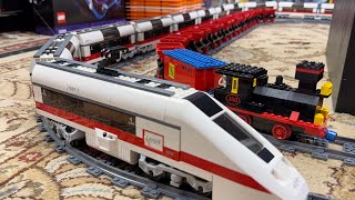 20th Anniversary of LEGO 7897 Passenger Train - With 10 Cars!