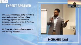 IoT and Robotics | Mohammed Ilyas | Digital Literacy Confrence | Week - 2 | Self Help For Youth