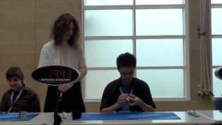 Rubik's Cube - Second Round - UK Masters 2009