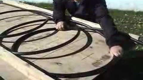 TTherm Geothermal Slinky Earth Loop Assembly.WMV